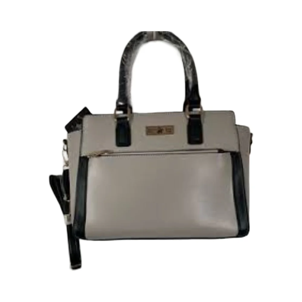 New Beverly Hills Polo Club Grey and Black Satchel/Crossbody